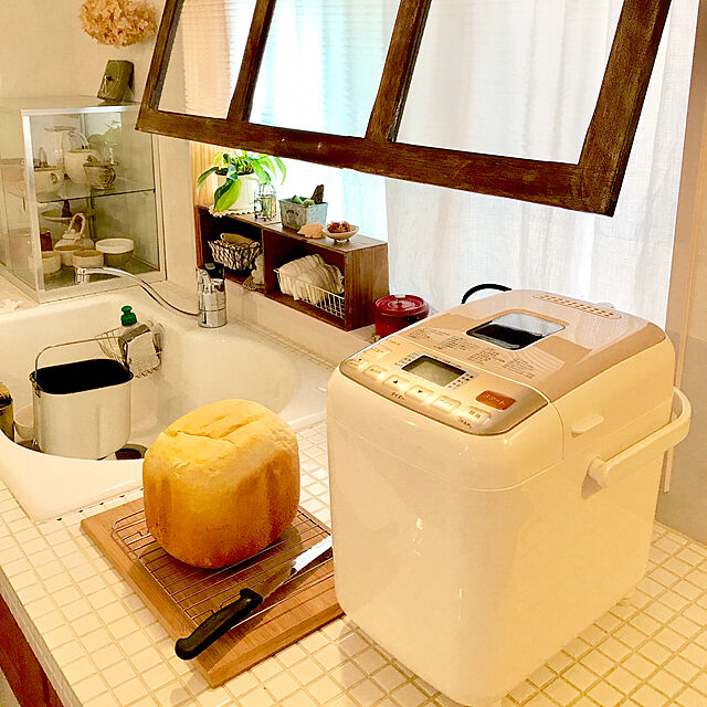 ROBI-FUKUのsiroca(シロカ)-シロカ 全自動ホームベーカリー [29メニュー/最大2斤/餅つき機/レシピ付] SHB-712 2015年モデル ホワイトの家具・インテリア写真