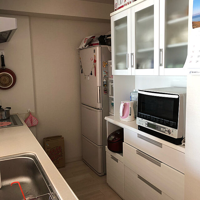 rinanetのニトリ-キッチンボード(ダリア 120KB WH) の家具・インテリア写真