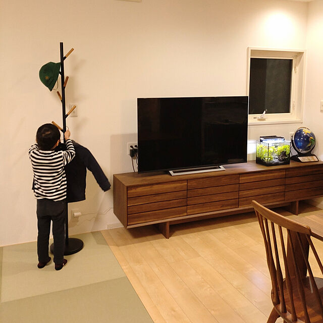 sachiの山崎実業-【YAMAZAKI/山崎実業】　plain pole hanger　ポールハンガー　プレーンの家具・インテリア写真
