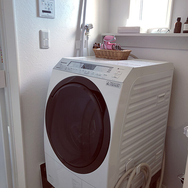 chi___eのパナソニック-標準設置無料 PANASONIC NA-VX800AL クリスタルホワイト ドラム式洗濯乾燥機(洗濯11.0kg/乾燥6.0kg)左開きの家具・インテリア写真