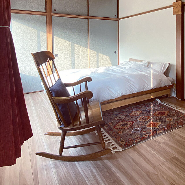 tokimaのニトリ-遮光2級・遮熱カーテン(WTミックス レッド 100X135X2) の家具・インテリア写真