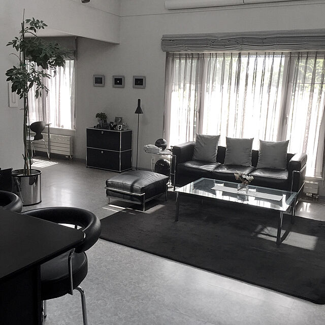 akiの-コルビジェ オフィスチェア LC7 スウィベルチェア デザイナーズ チェア ル・コルビジェ(代引不可)【送料無料】の家具・インテリア写真