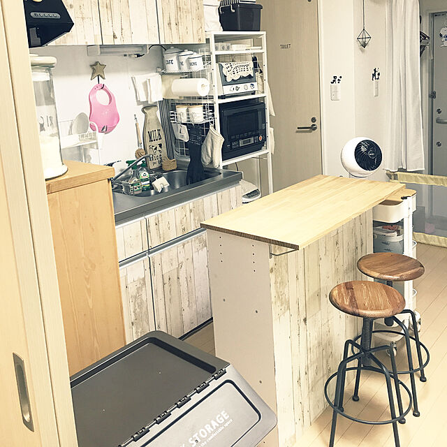 tamaeの-ホーロー キャニスターセットB　キッチン雑貨　保存容器　キャニスター　ホーロー　アンティーク　おしゃれ　アクシスの家具・インテリア写真