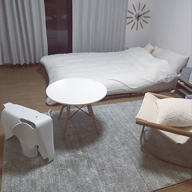 soraの-ニーチェアX ナチュラルホワイト日本製 NY-103の家具・インテリア写真
