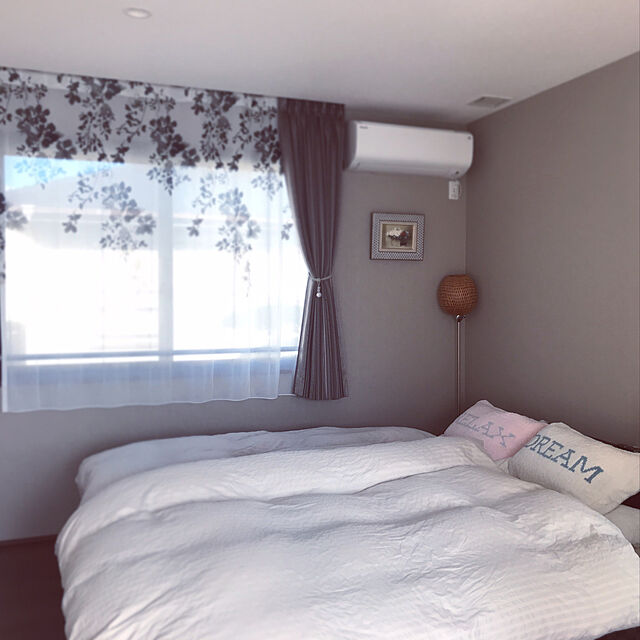 home_m_styleのイケア-【送料無料】IKEA/イケア　BOJA　フロアランプ　ニッケルメッキ　籐の家具・インテリア写真
