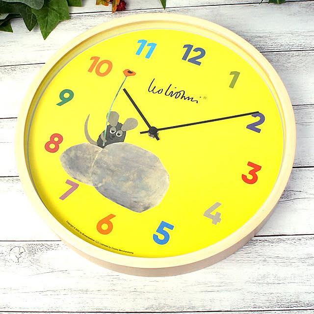 NaGoMi_homeのEL COMMUN-掛け時計 Leo Lionni Wall Clock Time（レオ・レオニ ウォールクロック タイム） / WCL-010の家具・インテリア写真