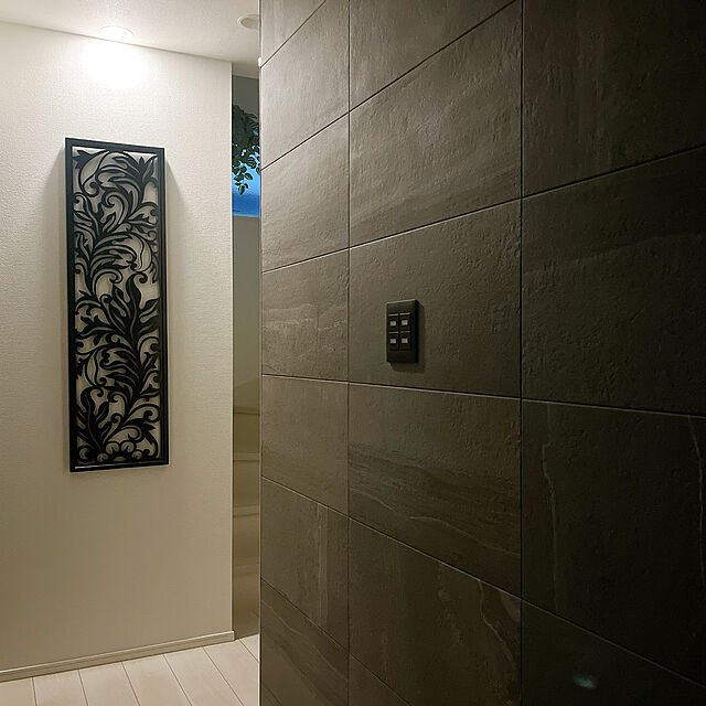 cotoriの-アートパネル(120×35cm)   アジアン 花 アートフレーム 木製 壁掛け 壁飾り モダン スタイリッシュ バリ雑貨 バリ風 インテリアの家具・インテリア写真
