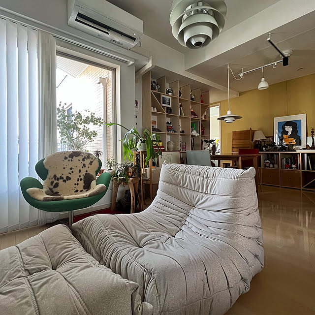 ligne roset togo 1P 本革 レザー ヴィンテージ ソファ