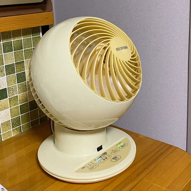 Kyokoのアイリスオーヤマ(IRIS OHYAMA)-サーキュレーター アイリスオーヤマ 静音 扇風機 おしゃれ 小型 コンパクト 首振り 18畳 コンパクト かわいい 空気循環 サーキュレーターアイ PCF-SC15TP 新生活の家具・インテリア写真