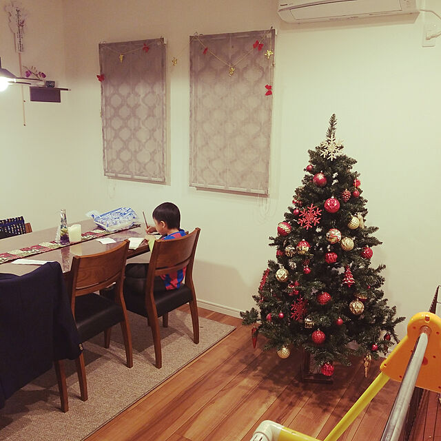 crescentの人形本舗-クリスマスツリー フィルムポットツリー 高級ポットツリー 組み立て式 (150cm, ワイド)の家具・インテリア写真