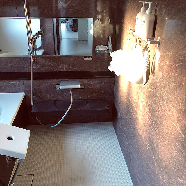 ___rのニトリ-風呂いす FC H38 ホワイト の家具・インテリア写真