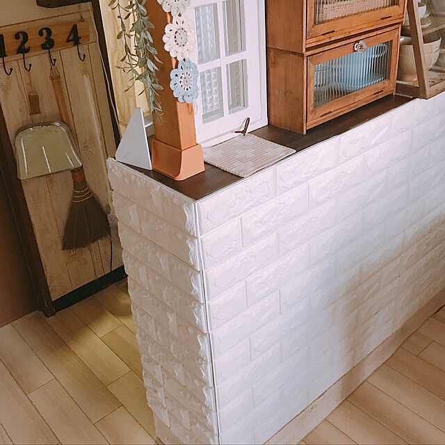 megusanの-住宅用クッションフロア/ホワイトウッド　白の木目 SHM-4010の家具・インテリア写真