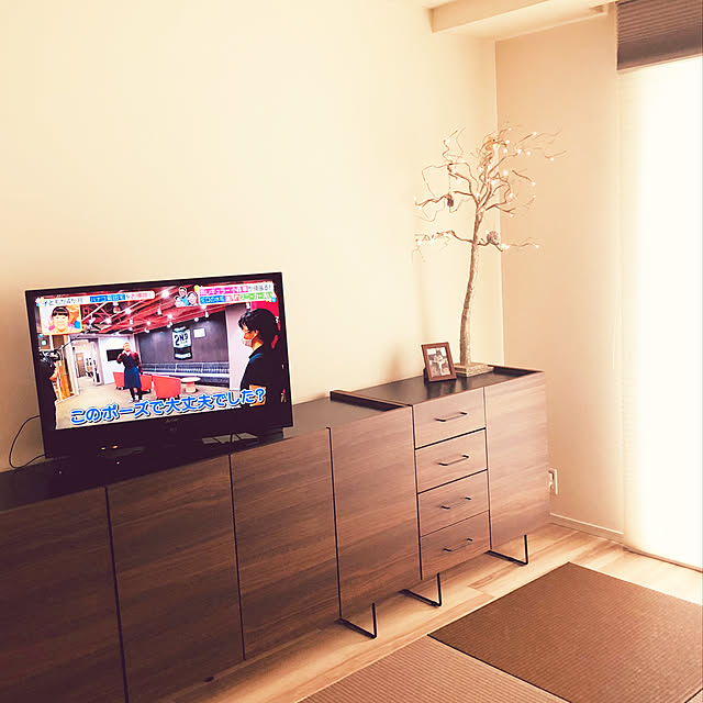 WEB限定 収納キャビネット チェスト 木製 サイドボード リビングボード