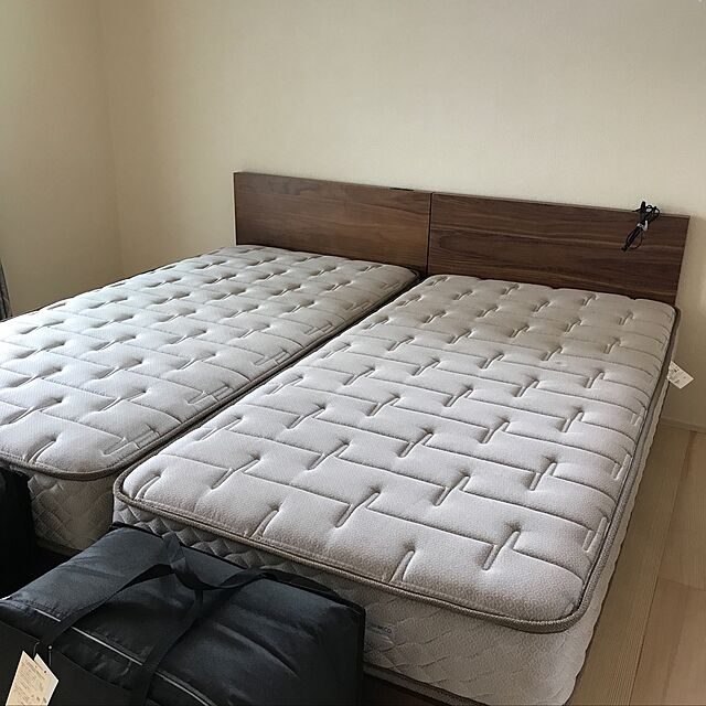 da-shaの-フランスベッド製 フレームのみ すのこベッド ベット シングルベッド フランスベッド 2年保証 すのこベッド スノコベッド ベッドフレームのみ NLS-604SC シングルベット 高密度連続コイルスプリング ナチュラル ライトブラウン [f1112]の家具・インテリア写真