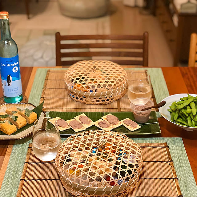 mochi2usagiの-竹舞篭　丸　大 ＜和食器 / 端午の節句 / おもてなし / 籠＞の家具・インテリア写真
