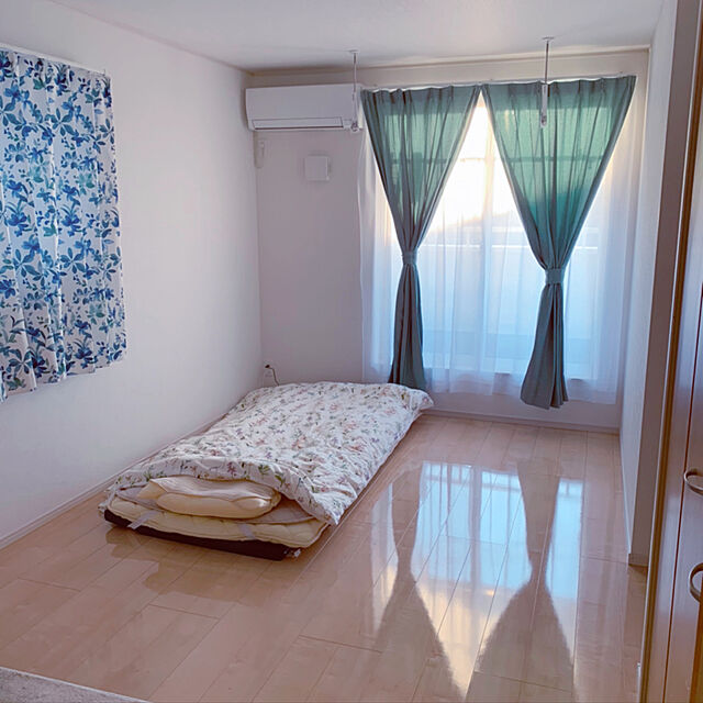 makoのニトリ-ひもなしラクラク掛け布団カバー シングル(Nグリップフロル S) の家具・インテリア写真
