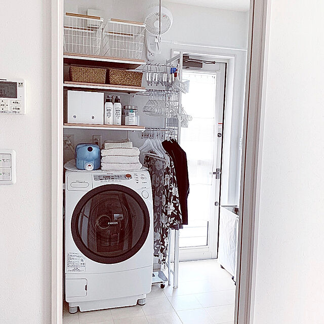 mamiの山崎実業-ランドリーバスケット トスカ Mの家具・インテリア写真