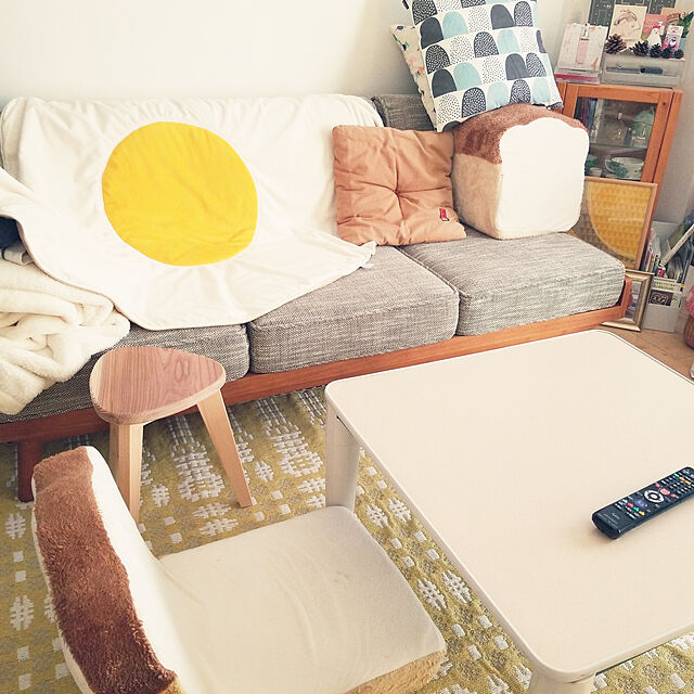m-kinocoのセルタン-【日本製】座椅子 低反発 食パン PN1aの家具・インテリア写真