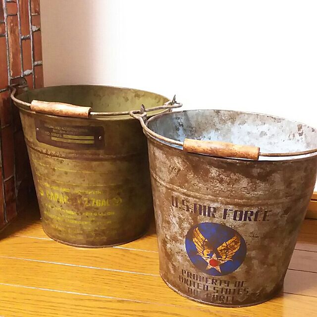 a_courierの-U.S AIR FORCE Bucket (ブルー) アメリカンなバケツの家具・インテリア写真