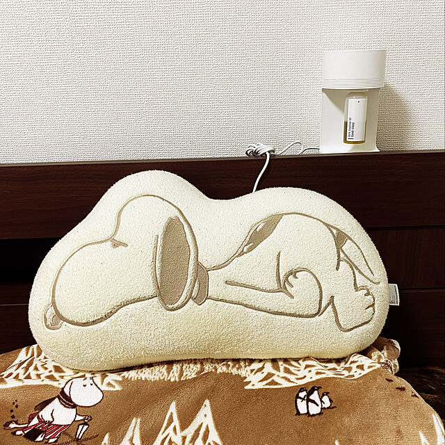 stereoの-枕カバー ムーミン グッズ まくらカバー あったかフランネル MOOMIN ピローケース 北欧 ミイ 中かぶせ式の家具・インテリア写真