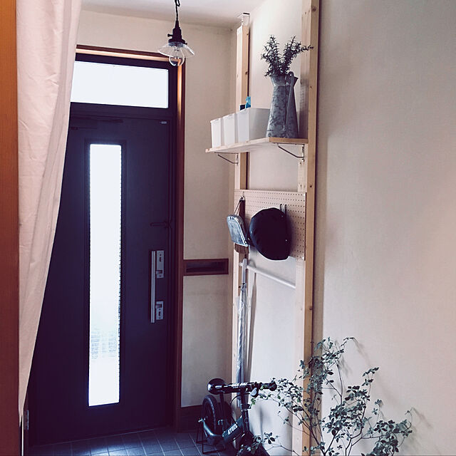 megの-LABRICO(ラブリコ) 2×4材用アジャスター アイアン ホワイト IXO-1 1個の家具・インテリア写真