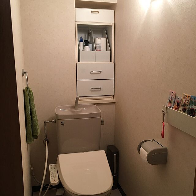 aschenputtel_79の-トイレポット トイレブラシケース付き トイレタワー ブラウンの家具・インテリア写真