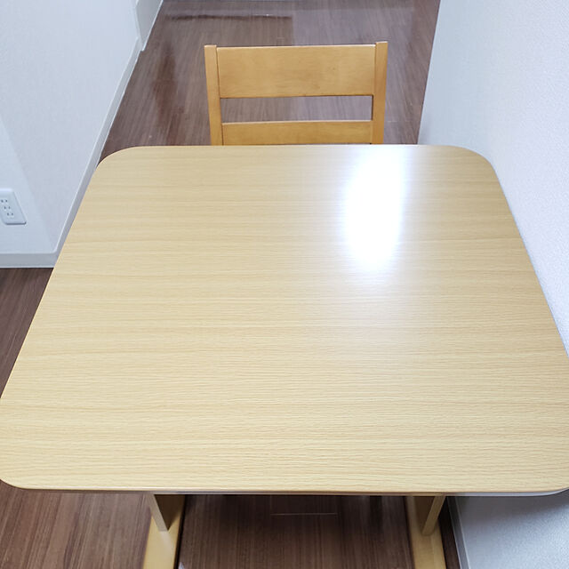 tsuyuのニトリ-ダイニングテーブル(GK 70 LBR) の家具・インテリア写真
