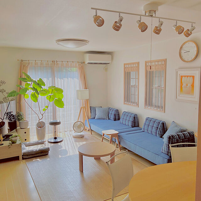miyuの無印良品-【無印良品 公式】 サーキュレーター（低騒音ファン・大風量タイプ）・ホワイト 型番：AT‐CF26R‐Wの家具・インテリア写真