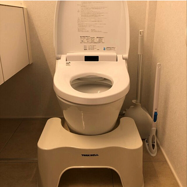 Roomba960のシービージャパン-シービージャパン 踏み台 ベージュ 耐荷重100kg トイレ用サポート ヨークデルの家具・インテリア写真