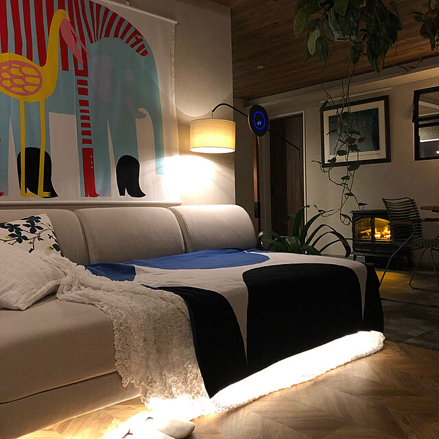 wappiのイケア-【IKEA・イケア・通販】FLOTTEBO フロッテボー ソファベッド, ヴィースレ ダークグレー[4](a)(89297465)の家具・インテリア写真