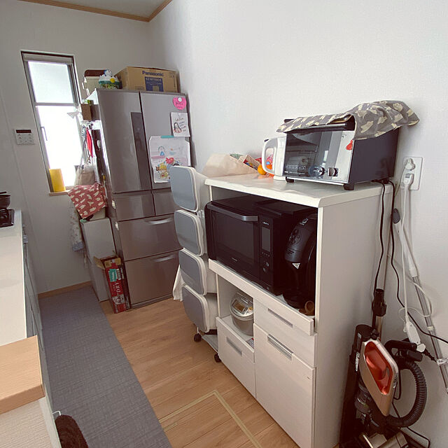 CoMeのニトリ-キッチン対応フロアマット(ステッチ BE 60X240) の家具・インテリア写真