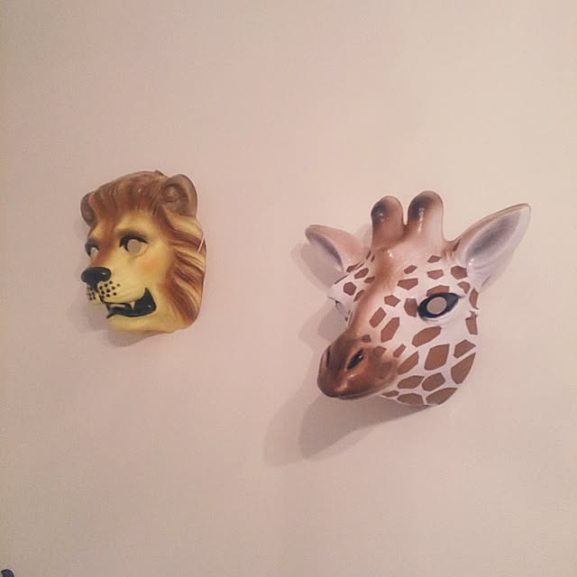 kaoriの-どうぶつ　お面　アニマルマスク　きりん - Animal Mask Giraffeの家具・インテリア写真