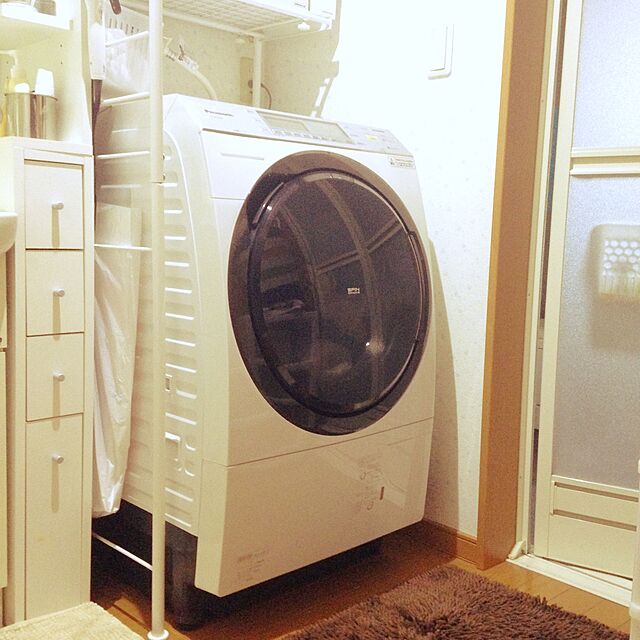 gracieux_iのパナソニック(Panasonic)-パナソニック 【左開き】10．0kgドラム式洗濯乾燥機 クリスタルホワイト NA-VX7600L-Wの家具・インテリア写真