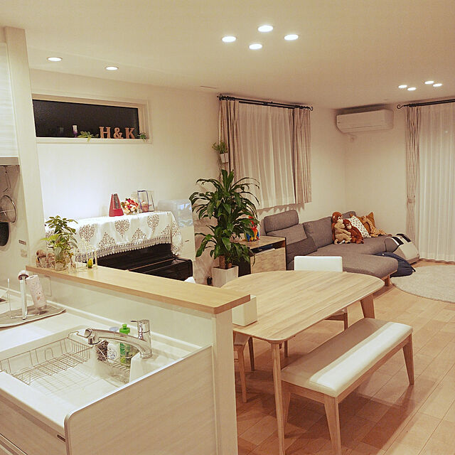 happy_kakakaのオカ-オカ PLYS base (プリス ベイス) 水切り吸水マット Mサイズ 約30×40cm (グレー)の家具・インテリア写真