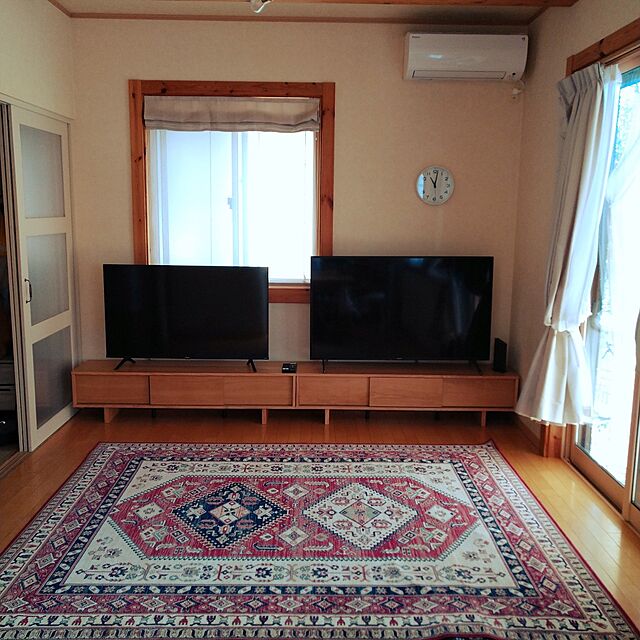 FUMのVEGA CORPORATION-LOWYA ロウヤ カーペット ラグマット 絨毯 じゅうたん ラグ マット 3.5畳 200×250cm 約 3畳 ダイヤ柄 レッドの家具・インテリア写真