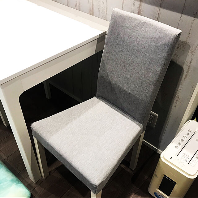 keishaのイケア-EKEDALEN エーケダーレン 伸長式テーブルの家具・インテリア写真