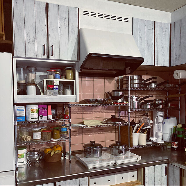 annetheyorkistの-ルミナスライト スチールシェルフ W545×D245【代引不可】の家具・インテリア写真