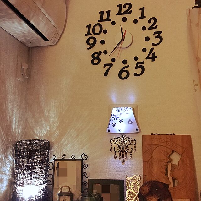 futocyobettyのSMILE-手作り DIY 壁 時計 ウォールクロック　模様替えにの家具・インテリア写真