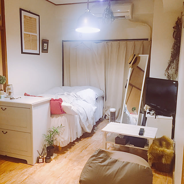 kaoringoの無印良品-オーガニックコットン洗いざらし掛ふとんカバー・Ｓ／生成の家具・インテリア写真