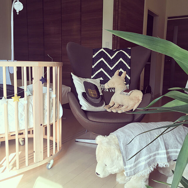 kuoの-Esonstyle ベビー ベッドメリー ベッドアーム付き ワインド アップオルゴール 子供用寝具(人形なし）の家具・インテリア写真