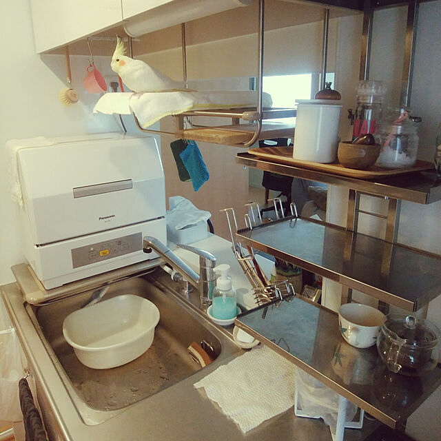 pontaのパナソニック(Panasonic)-パナソニック 食器洗い乾燥機「プチ食洗」（3人用・食器点数18点） NP−TCR4−W　（ホワイト）の家具・インテリア写真