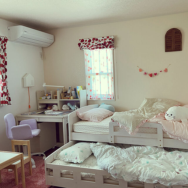 ippu0303Karinのニトリ-掛けカバー・枕カバー2点セット(ルナ PI S) の家具・インテリア写真