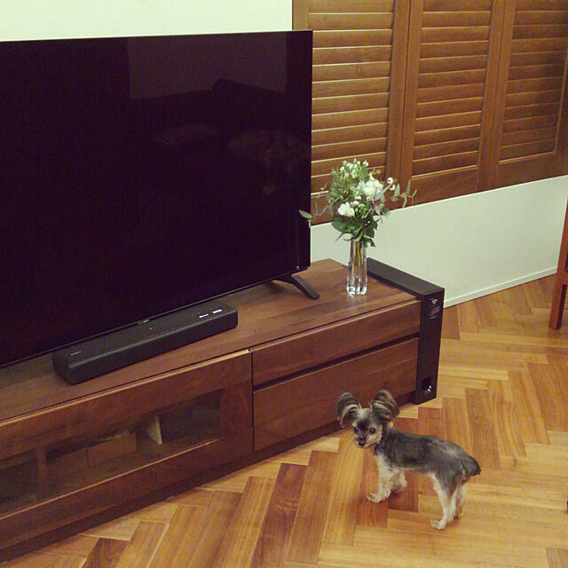 minnieの-ソニー　SONY HT-MT300 テレビ用スピーカー チャコールブラック [Bluetooth対応][HTMT300]の家具・インテリア写真