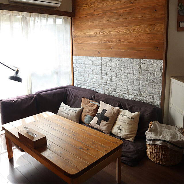 moonriver935の-カバーリング組み合わせフロアローソファーの家具・インテリア写真