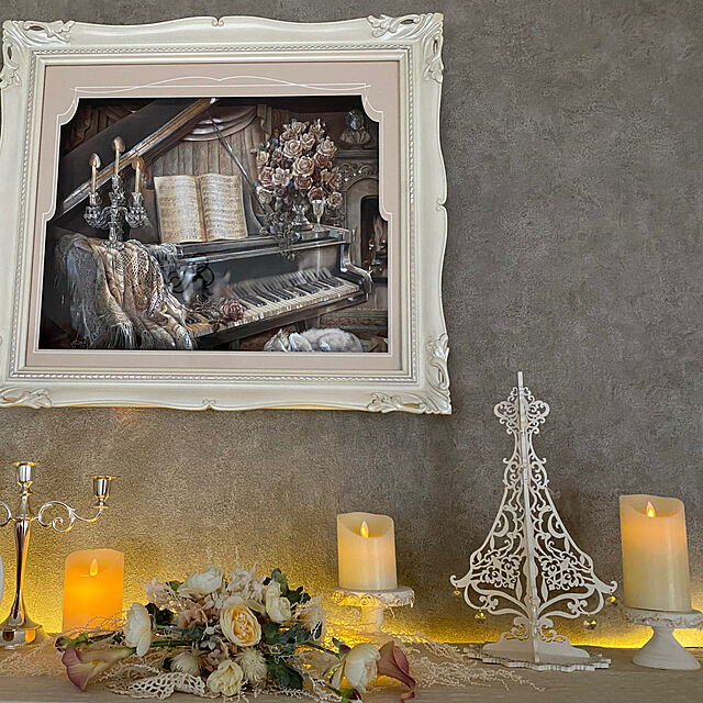 yumirilのアトリエKigi-むにゅむにゅ ムニュムニュLEDキャンドル 用   アロマキャンドル 用  シャビー キャンドルホルダーの家具・インテリア写真