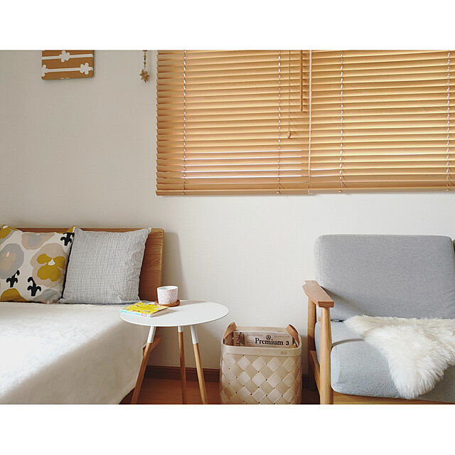 yukiのVERSO DESIGN-ヴェルソデザイン LASTU BIRCH BASKET Lの家具・インテリア写真