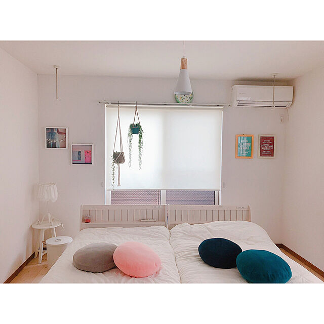 haru.のニトリ-シングルベッドフレーム(スピース2 WW YL2) の家具・インテリア写真