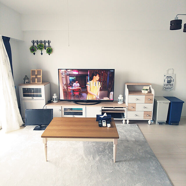 chieのニトリ-リビングこたつ(シナモ105) の家具・インテリア写真