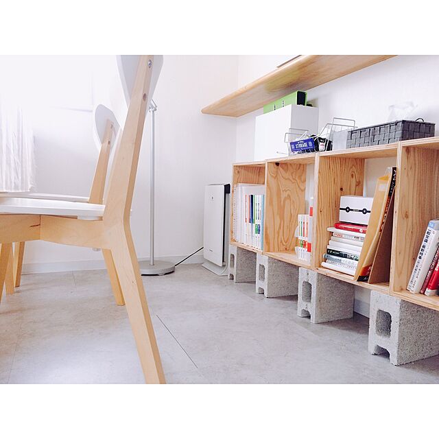 Mikiのイケア-IKEA/イケア　NORDMYRA　チェア　ダイニングチェア　椅子　ホワイト　バーチの家具・インテリア写真