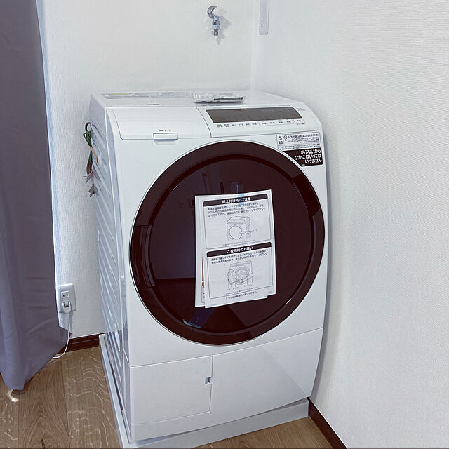Akkoの-（標準設置料込）ドラム式洗濯機　日立 BD-SG100GL-W 日立 10.0kg ドラム式洗濯乾燥機【左開き】ホワイト HITACHI [BDSG100GLW]の家具・インテリア写真
